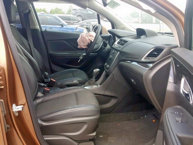 KL4CJASB3GB745428 - 2016 BUICK ENCORE BROWN photo 5