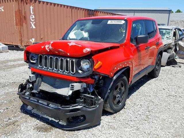 ZACCJAAB5JPG93076 - 2018 JEEP RENEGADE S 红色 照片 2