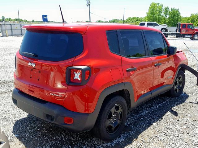 ZACCJAAB5JPG93076 - 2018 JEEP RENEGADE S 红色 照片 4