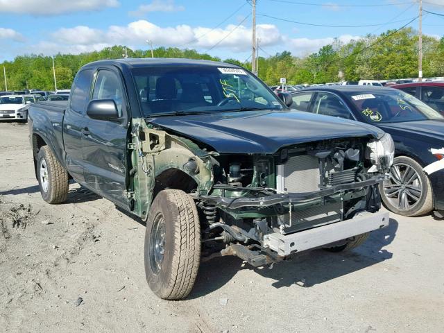 5TFUU4EN9EX100081 - 2014 TOYOTA TACOMA GREEN photo 1