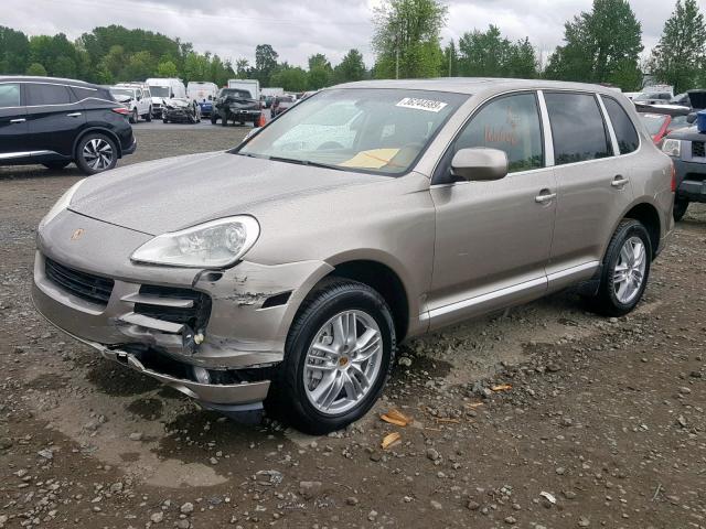 WP1AB29P18LA31843 - 2008 PORSCHE CAYENNE S SILVER photo 2