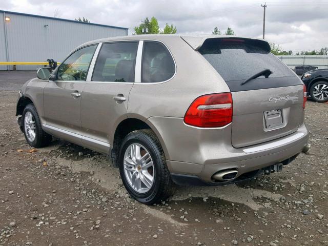 WP1AB29P18LA31843 - 2008 PORSCHE CAYENNE S SILVER photo 3