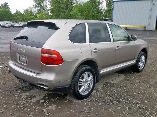 WP1AB29P18LA31843 - 2008 PORSCHE CAYENNE S SILVER photo 4