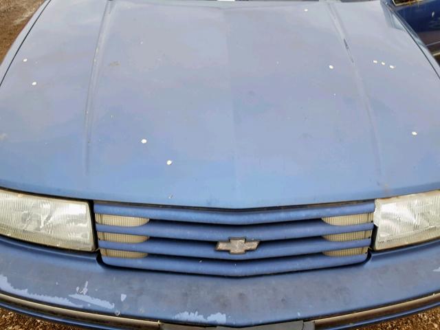 2G1WL54T8P9125355 - 1993 CHEVROLET LUMINA BLUE photo 7