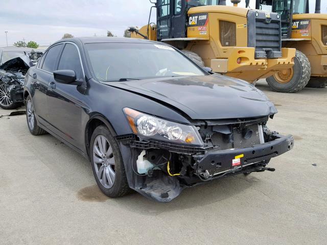 1HGCP2F85BA026822 - 2011 HONDA ACCORD EXL BLACK photo 1