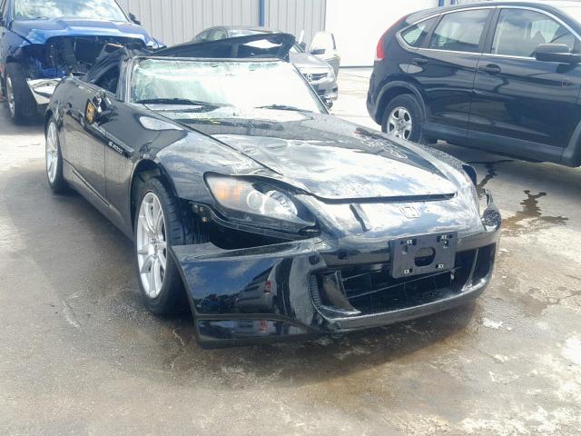 JHMAP21414T001013 - 2004 HONDA S2000 BLACK photo 1