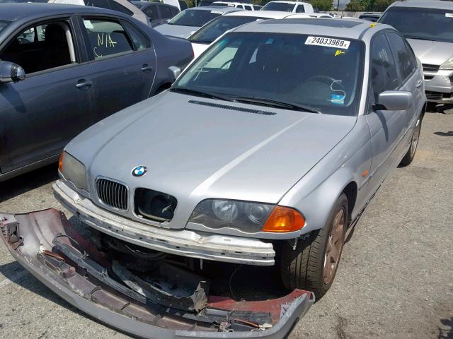 WBAAM3338XFP63257 - 1999 BMW 323 I AUTO SILVER photo 2