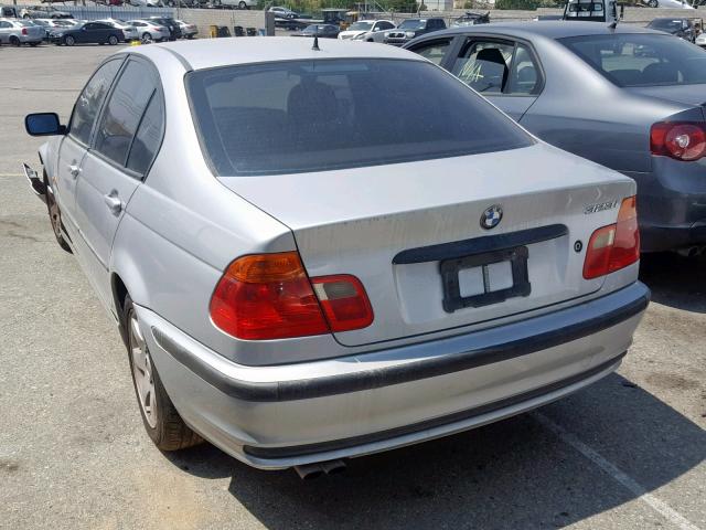 WBAAM3338XFP63257 - 1999 BMW 323 I AUTO SILVER photo 3