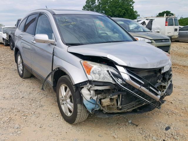 5J6RE4H73BL051103 - 2011 HONDA CR-V EXL SILVER photo 1