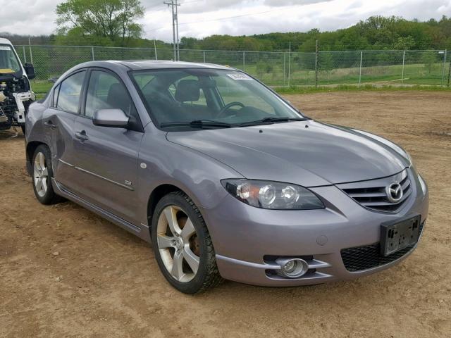 JM1BK323X51271290 - 2005 MAZDA 3 S GRAY photo 1