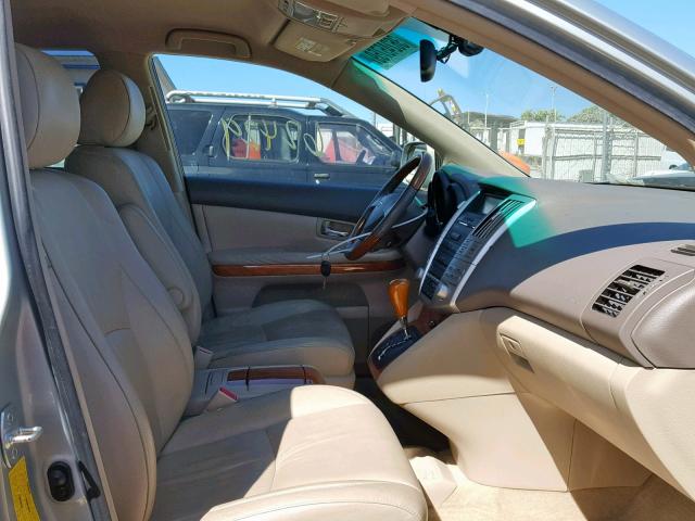 JTJGA31U150053728 - 2005 LEXUS RX 330 GREEN photo 5