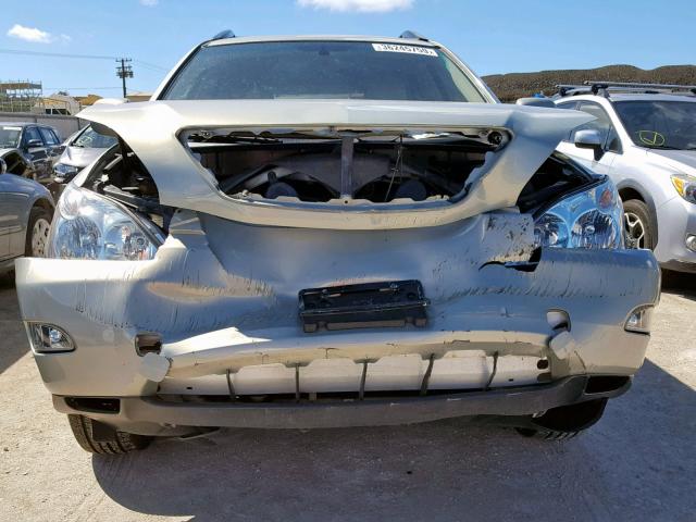 JTJGA31U150053728 - 2005 LEXUS RX 330 GREEN photo 9