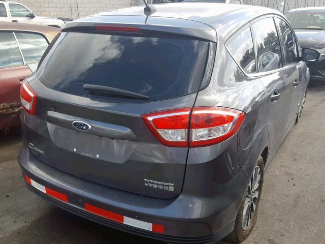 1FADP5DUXHL110951 - 2017 FORD C-MAX TITA GRAY photo 4