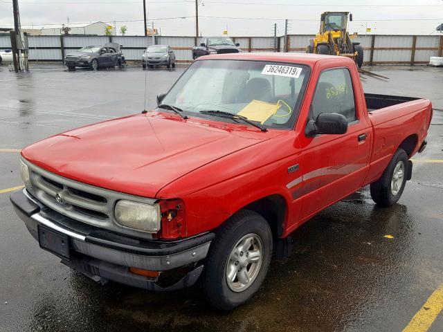 4F4CR12A7VTM15098 - 1997 MAZDA B2300 RED photo 2