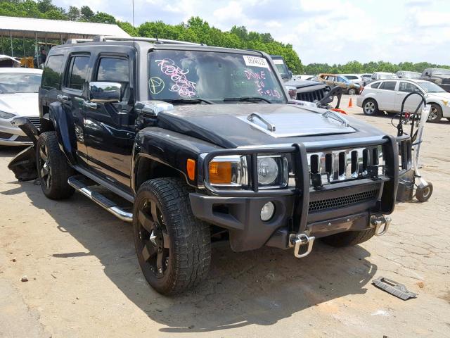 5GTDN136968109407 - 2006 HUMMER H3 BLACK photo 1