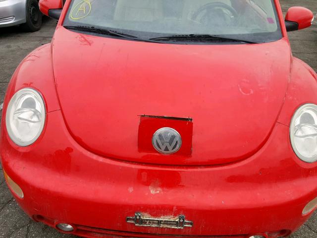 3VWCD31Y44M312166 - 2004 VOLKSWAGEN NEW BEETLE Qırmızı foto 9