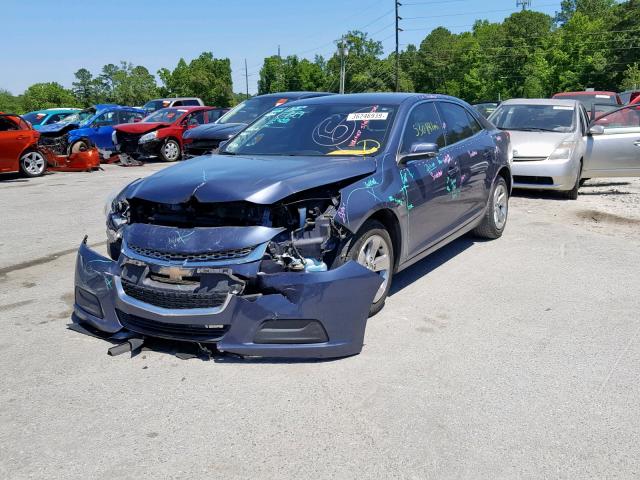 1G11C5SL7EF193986 - 2014 CHEVROLET MALIBU 1LT ლურჯი ფოტო 2