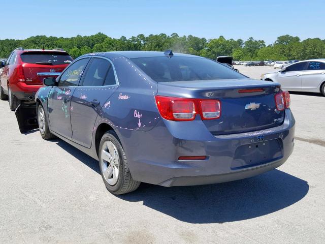 1G11C5SL7EF193986 - 2014 CHEVROLET MALIBU 1LT ლურჯი ფოტო 3