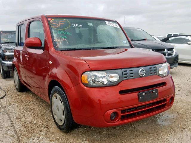 JN8AZ2KR5ET351739 - 2014 NISSAN CUBE S RED photo 1