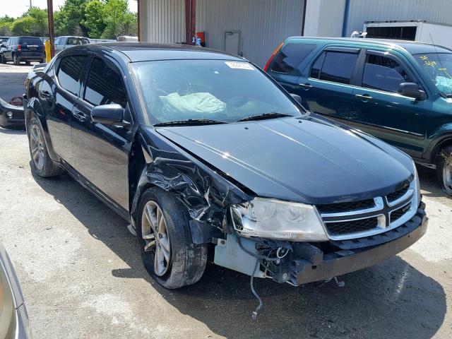 1B3BD1FG8BN506934 - 2011 DODGE AVENGER MA BLACK photo 1