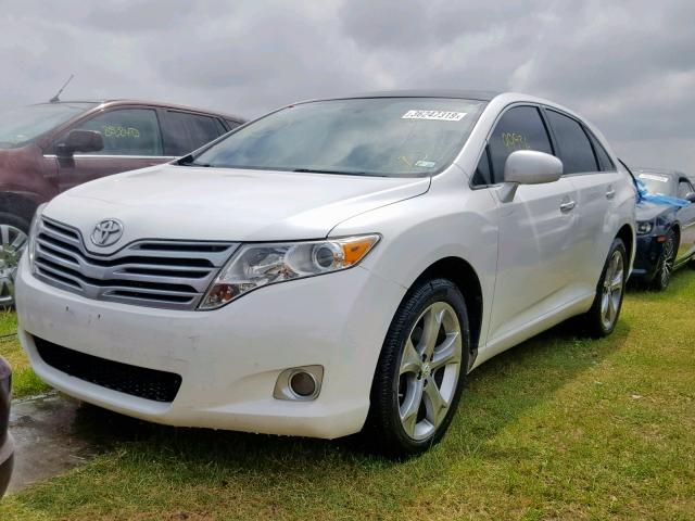 4T3ZK3BB3BU045529 - 2011 TOYOTA VENZA WHITE photo 2