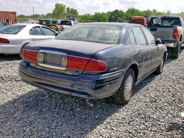 1G4HP54K62U265360 - 2002 BUICK LESABRE CU BLUE photo 4