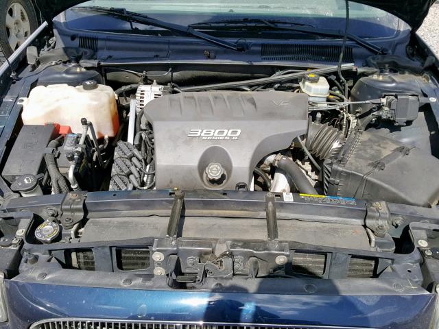 1G4HP54K62U265360 - 2002 BUICK LESABRE CU BLUE photo 7