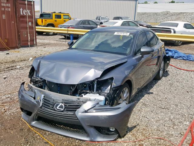 JTHBA1D29G5005278 - 2016 LEXUS IS 200T BLACK photo 2