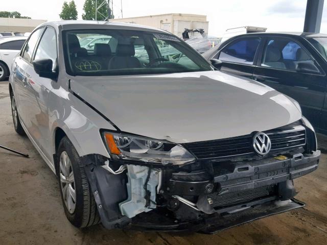 3VW2K7AJ9DM421170 - 2013 VOLKSWAGEN JETTA BASE 白色 照片 1