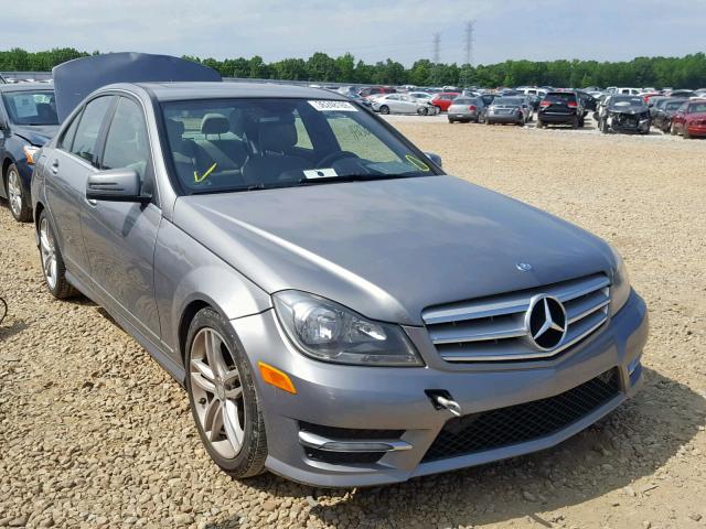 WDDGF4HB8DA776425 - 2013 MERCEDES-BENZ C 250 SILVER photo 1