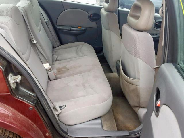 1G8AJ52F73Z164212 - 2003 SATURN ION LEVEL MAROON photo 6
