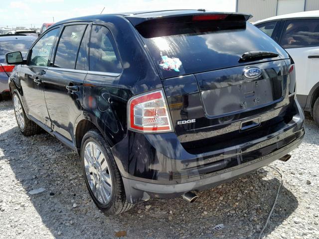 2FMDK39C69BA86223 - 2009 FORD EDGE LIMIT BLACK photo 3