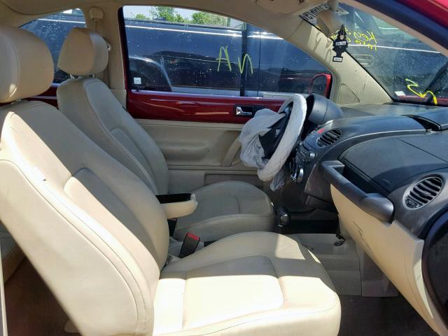 3VWPW31C88M509752 - 2008 VOLKSWAGEN NEW BEETLE Qırmızı foto 5