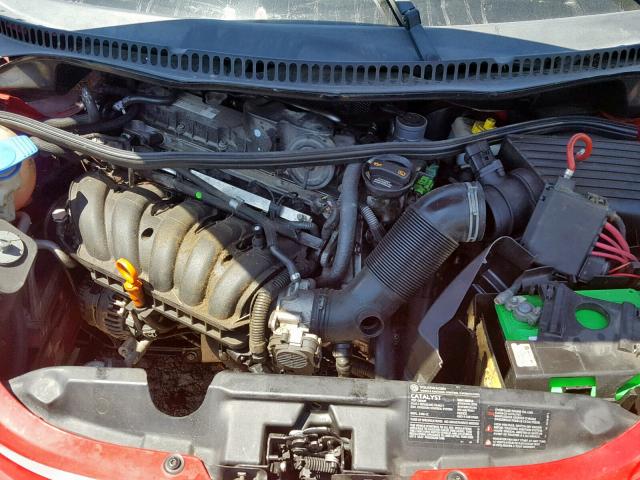 3VWPW31C88M509752 - 2008 VOLKSWAGEN NEW BEETLE Qırmızı foto 7