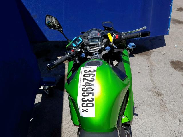 JKAEXEE16FDA19599 - 2015 KAWASAKI EX650 E GREEN photo 5