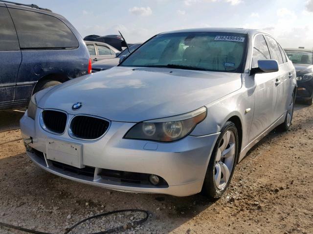 WBANA53574B175943 - 2004 BMW 525 I SILVER photo 2