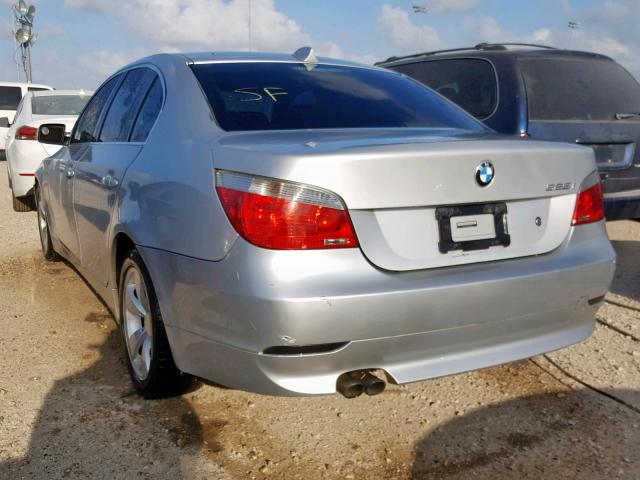 WBANA53574B175943 - 2004 BMW 525 I SILVER photo 3