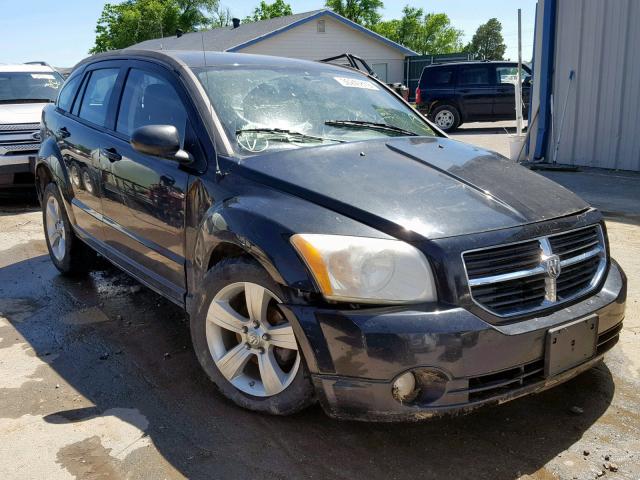 1B3CB3HA0AD565575 - 2010 DODGE CALIBER MA BLACK photo 1