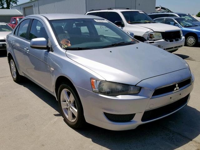 JA3AU26U68U040780 - 2008 MITSUBISHI LANCER ES GRAY photo 1