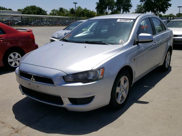 JA3AU26U68U040780 - 2008 MITSUBISHI LANCER ES GRAY photo 2