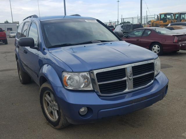 1D8HB48267F542738 - 2007 DODGE DURANGO SL BLUE photo 1