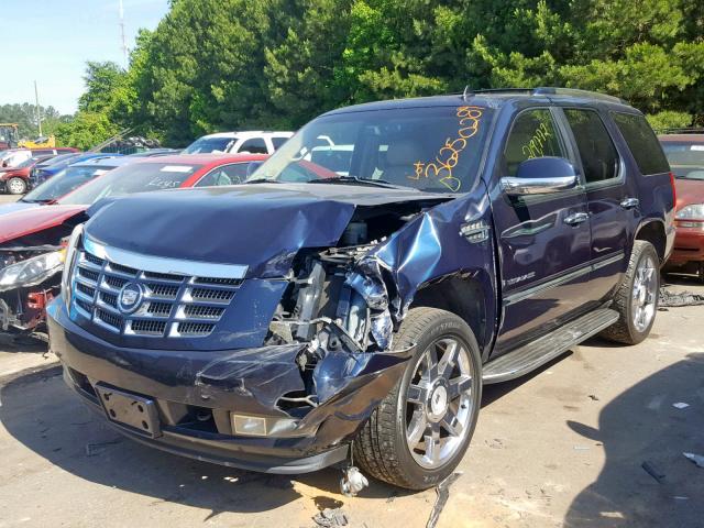 1GYFK23219R205505 - 2009 CADILLAC ESCALADE L BLUE photo 2