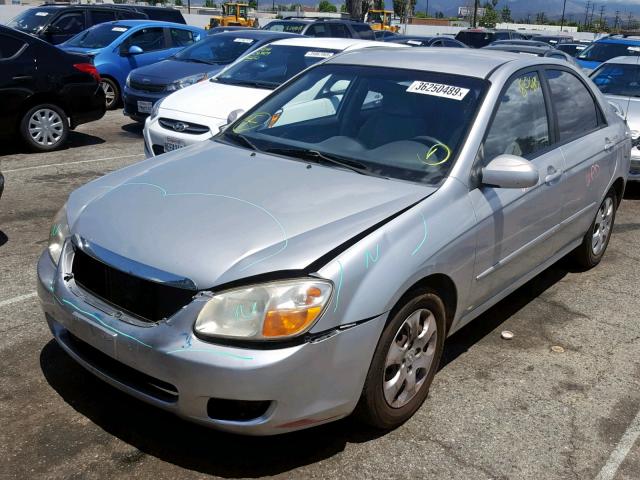 KNAFE122785569469 - 2008 KIA SPECTRA EX SILVER photo 2