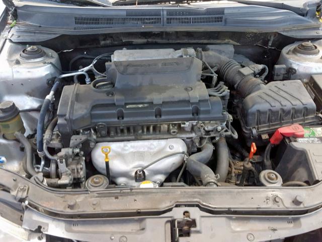 KNAFE122785569469 - 2008 KIA SPECTRA EX SILVER photo 7