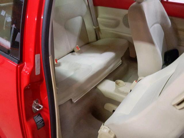 3VWBB61C0WM029273 - 1998 VOLKSWAGEN NEW BEETLE Qırmızı foto 6