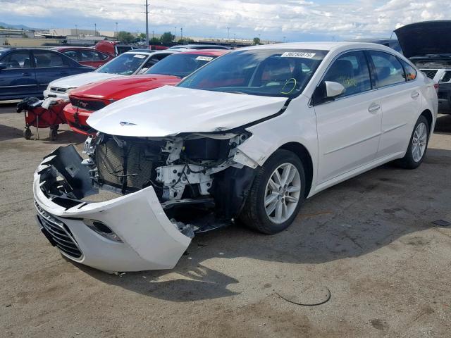 4T1BK1EB6FU173747 - 2015 TOYOTA AVALON XLE WHITE photo 2