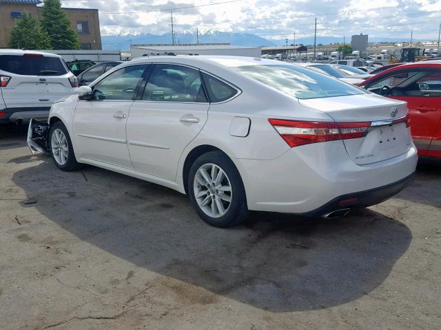 4T1BK1EB6FU173747 - 2015 TOYOTA AVALON XLE WHITE photo 3