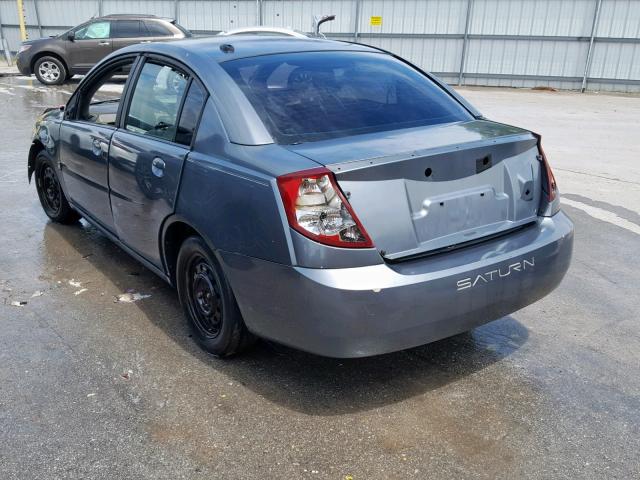 1G8AZ55F86Z119479 - 2006 SATURN ION LEVEL GRAY photo 3
