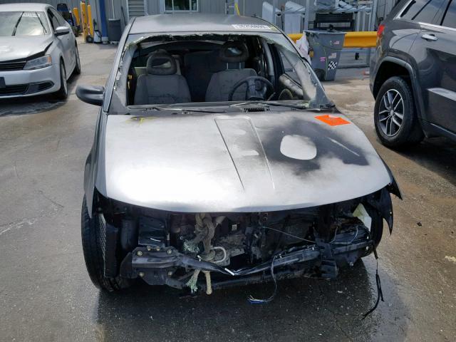 1G8AZ55F86Z119479 - 2006 SATURN ION LEVEL GRAY photo 9