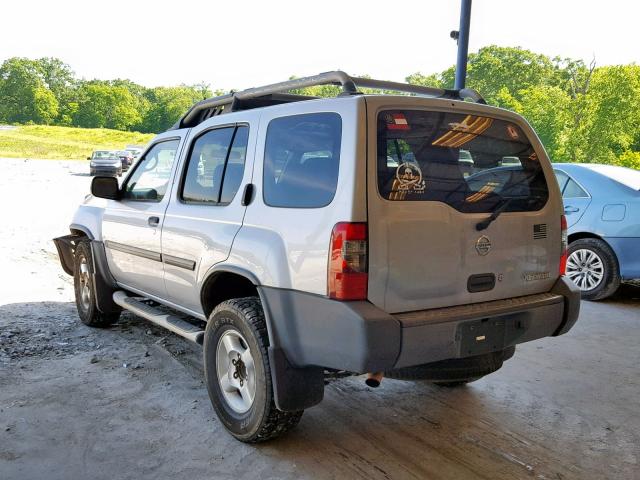 5N1ED28TX3C695736 - 2003 NISSAN XTERRA XE SILVER photo 3